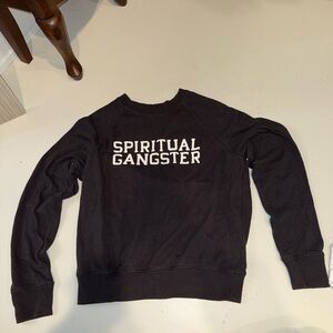 Spiritual Gangster Varsity Old School Crewneck Sweatshirt